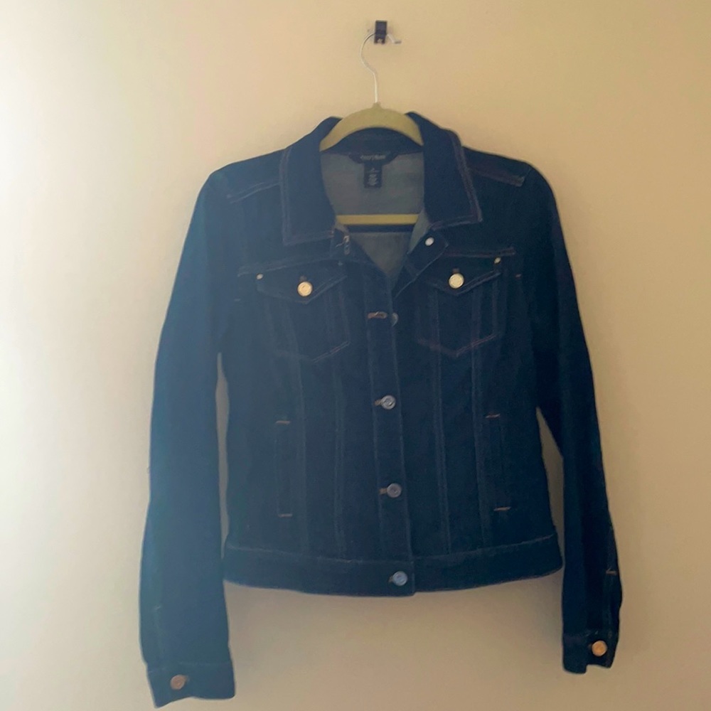 White House Black Market denim jacket